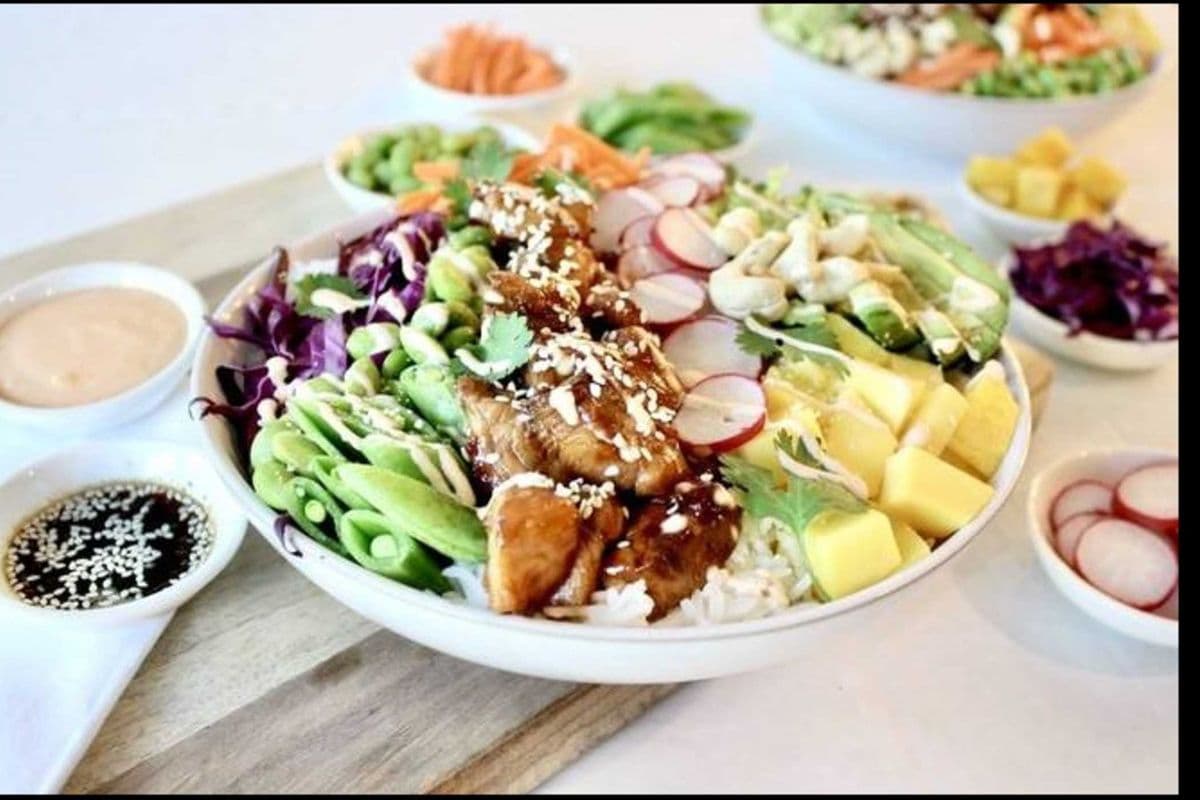 Poke bowl au Poulet