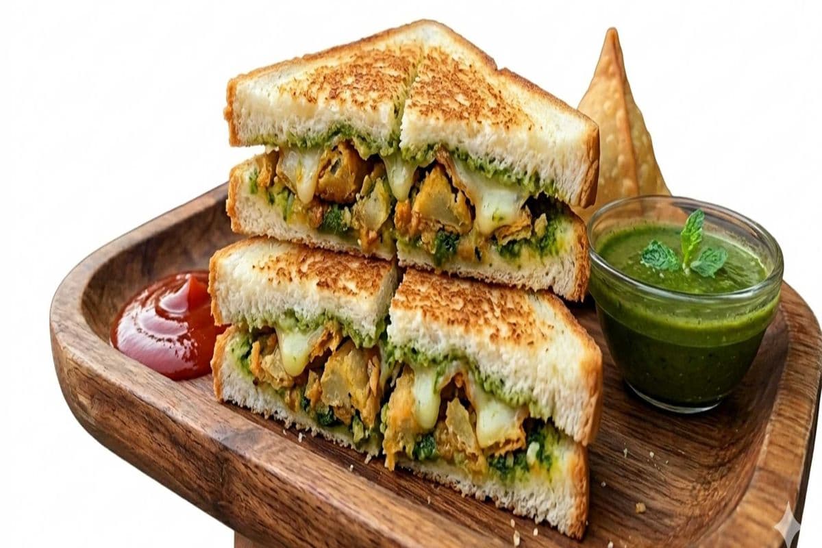 Samosa Sandwich