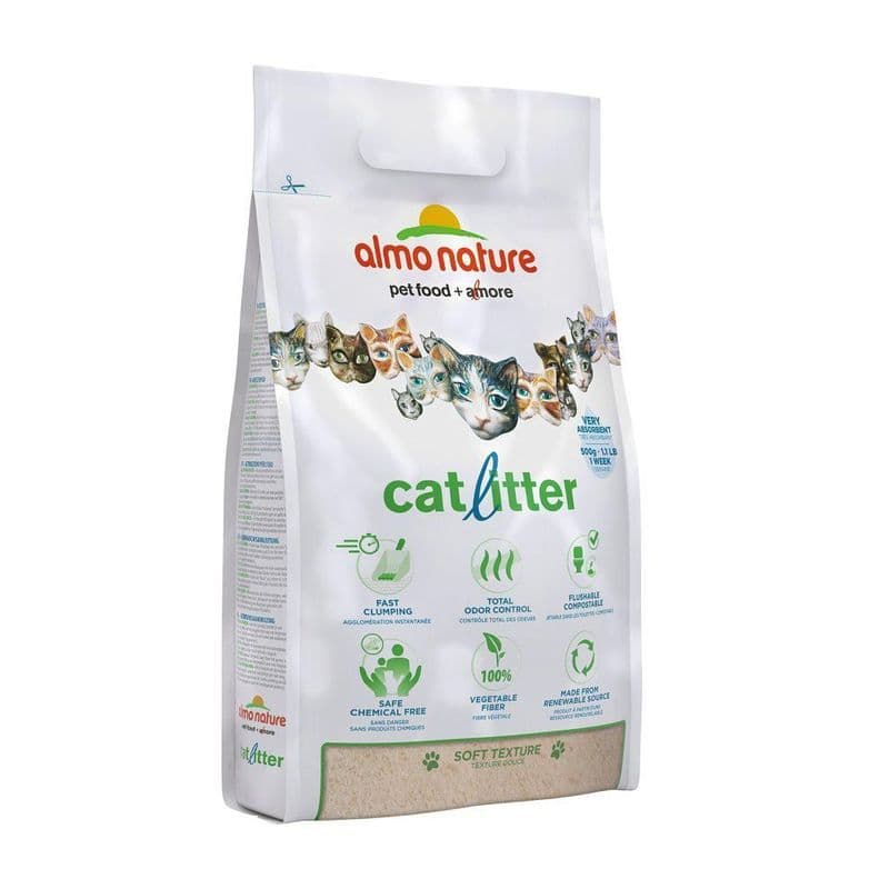 Almo Nature Clumping, Biodegradable Cat Litter 10 lb