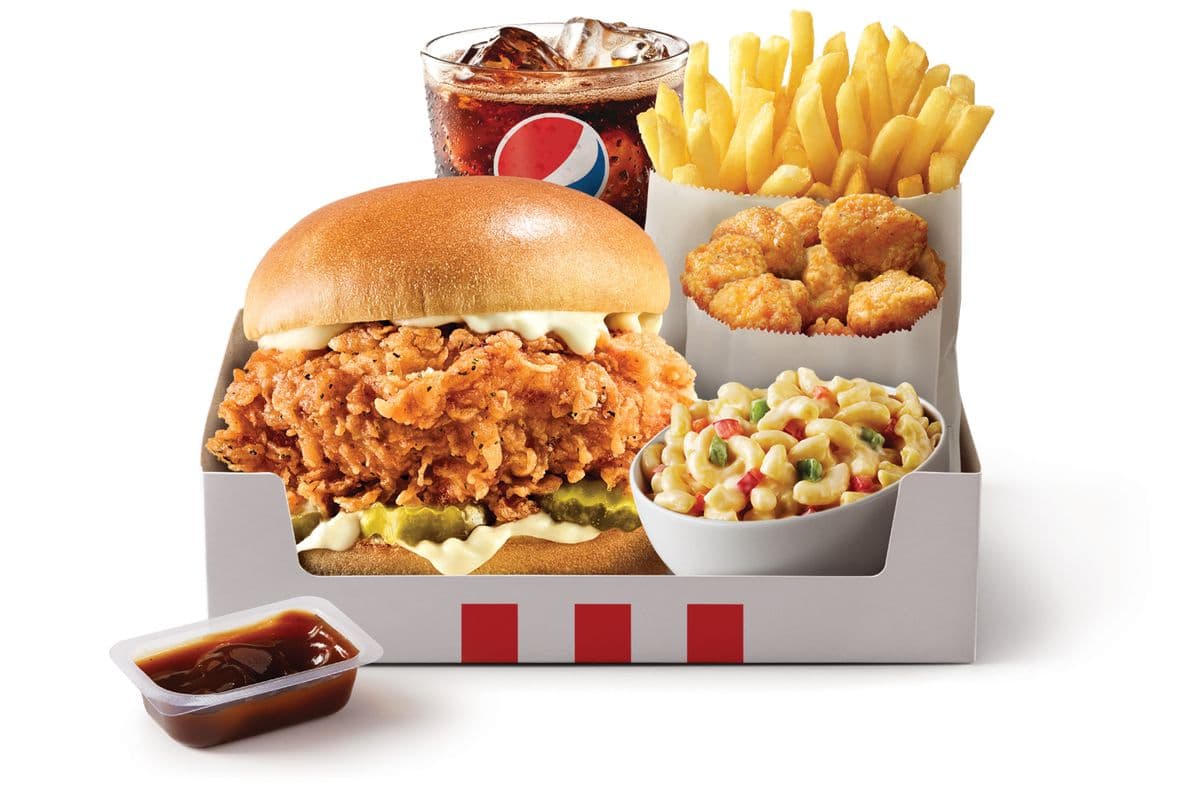 KFC Famous Chicken Chicken Sandwich Ultimate Box