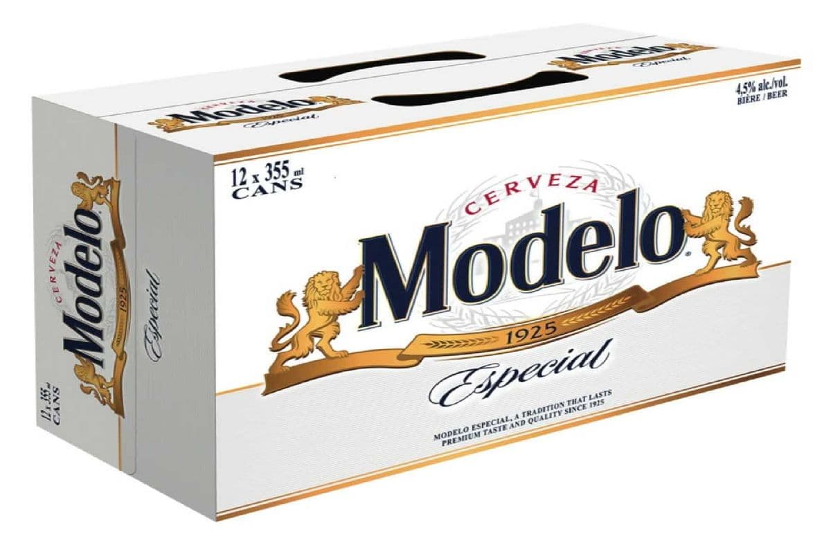 Modelo Especial Cerveza Lager Beer 12 Cans (12 x 355ml)