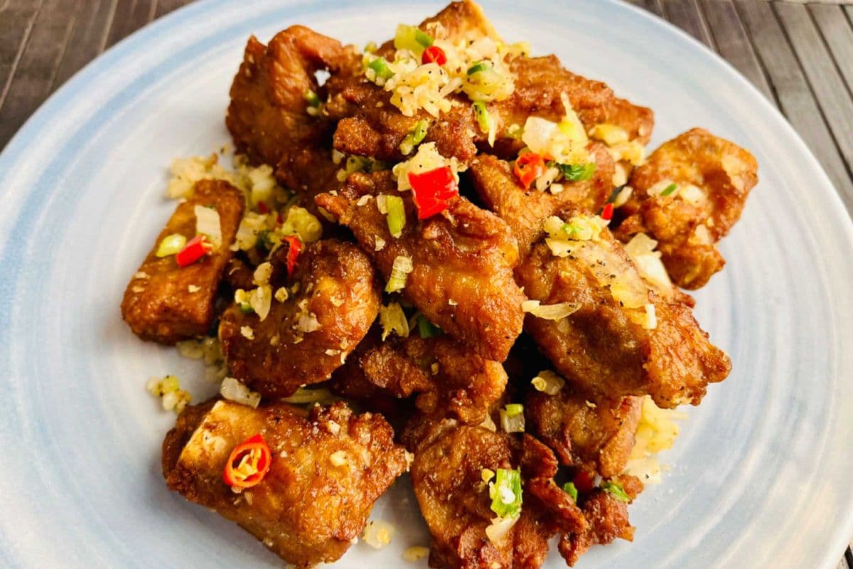 A. Spare Ribs with Garlic 蒜香骨
