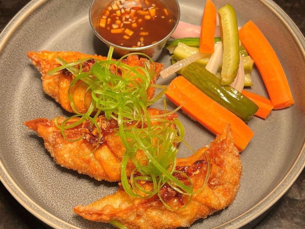 Crispy Chicken Gyoza
