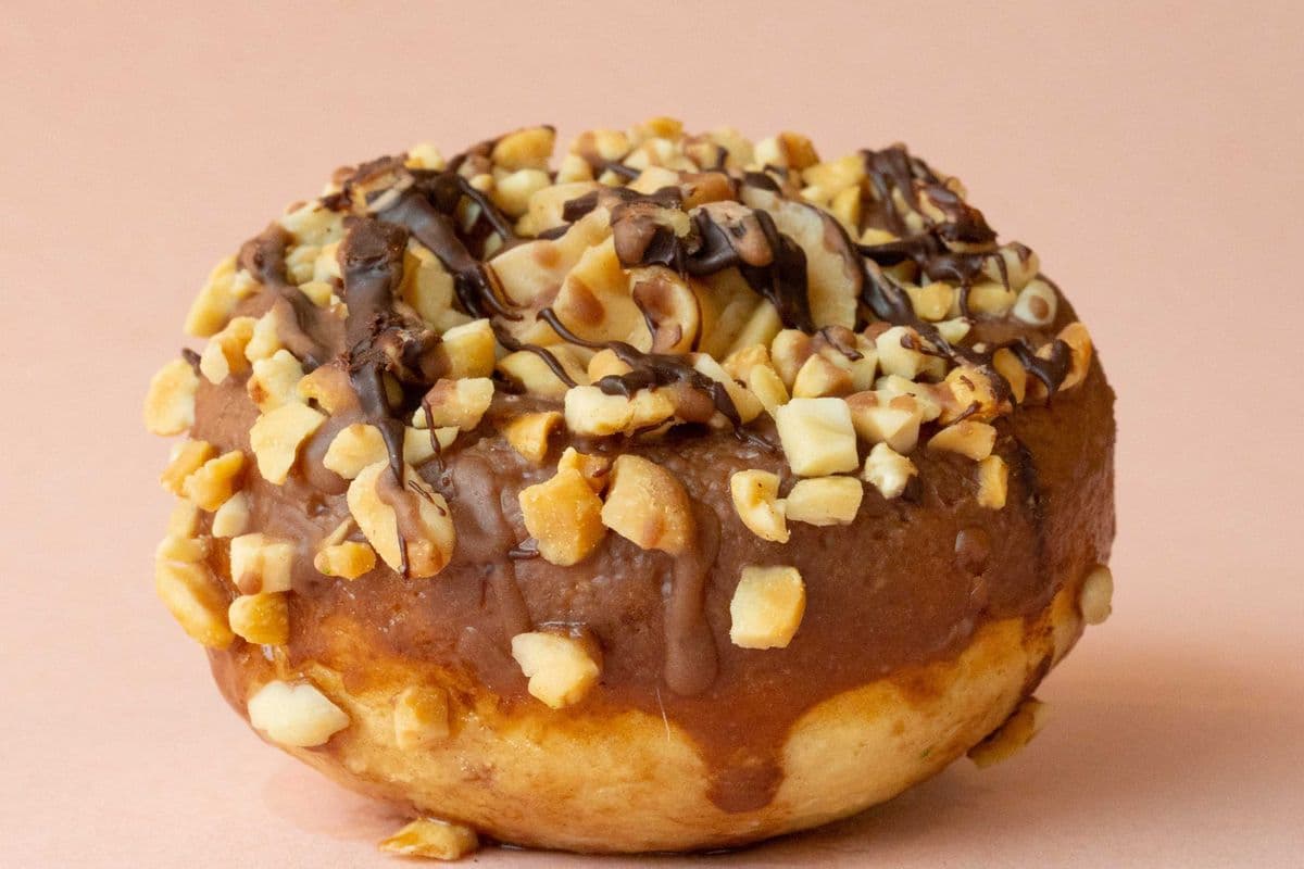 Chocolate Peanut Butter Protein Donut