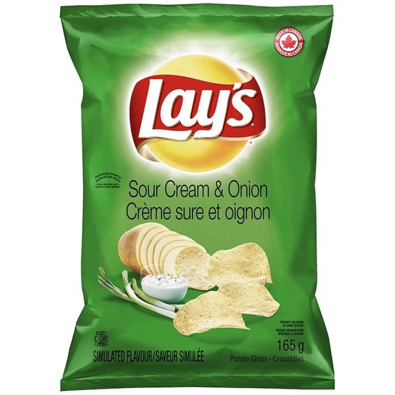 Lay's Sour Cream and Onion (235 g)