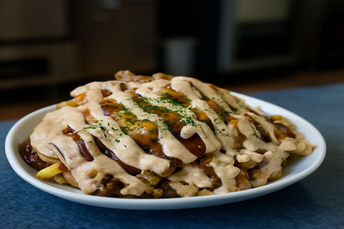 Jerk Chicken Poutine
