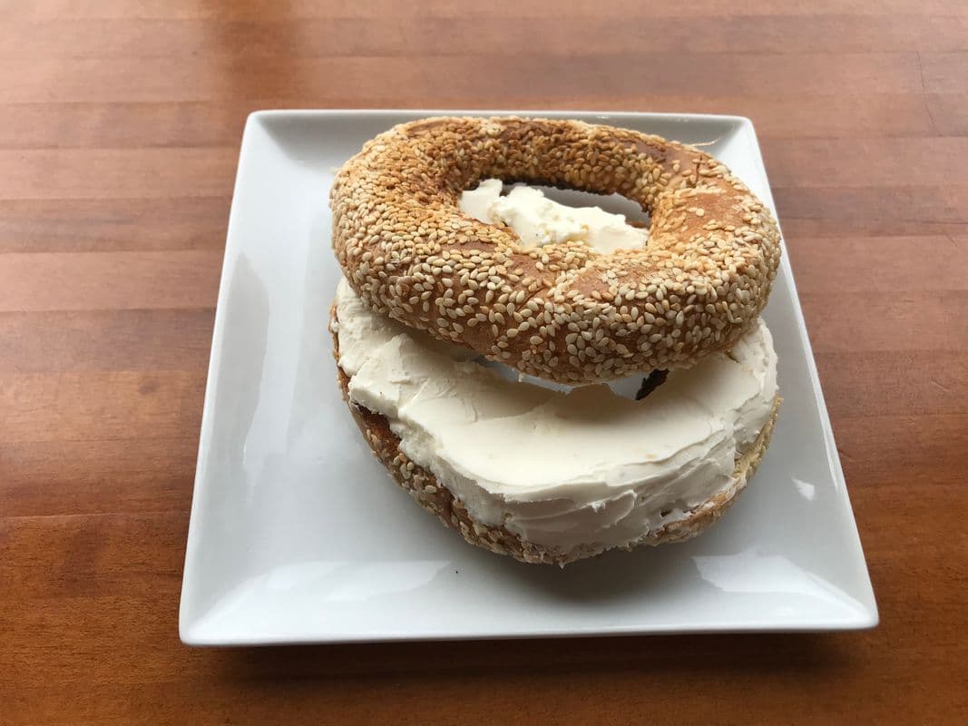 Bagel fromage à la crème