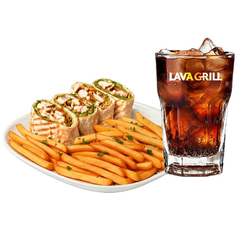 Chicken Shawarma Wrap Combo