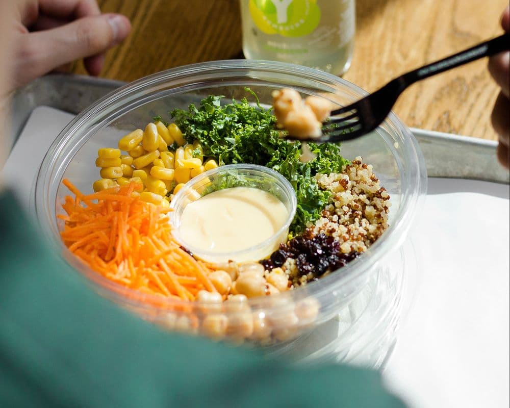 Bol protéiné maïs végétarien / Vegetarian Corn Protein Bowl