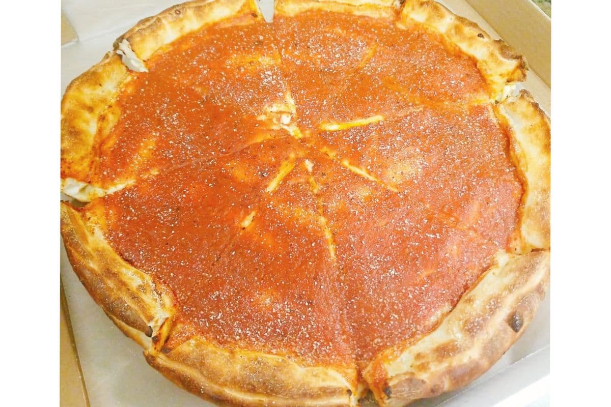 Large Chicago Pizza Style