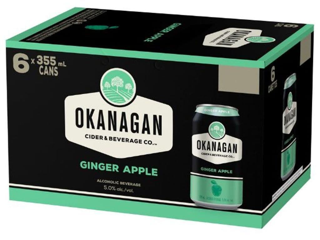 Okanagan Ginger Apple Cider (355 ml x 6 ct)
