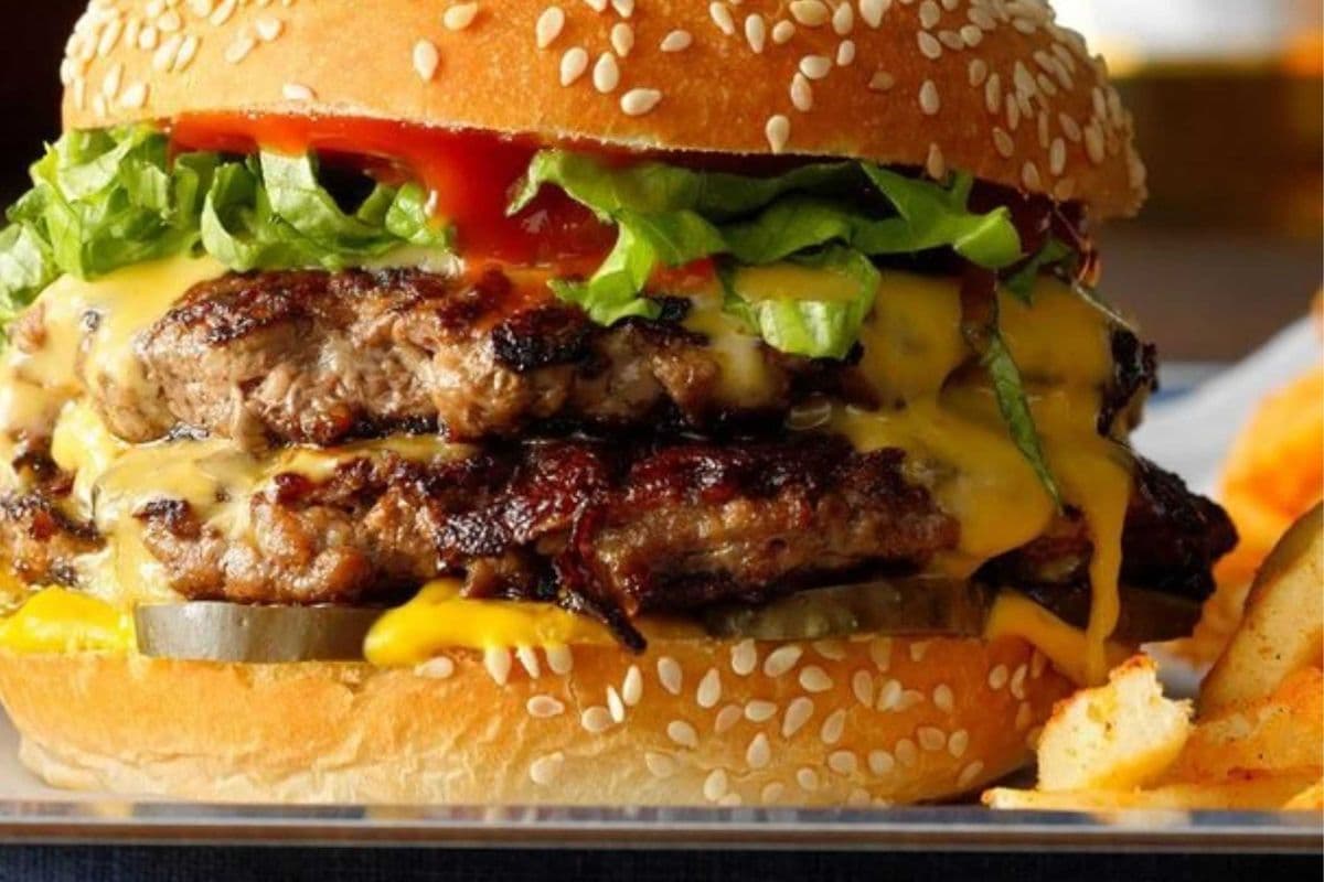 Double Cheese Burger Combo