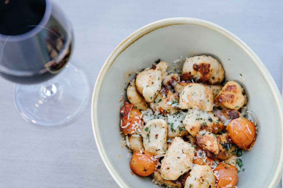 Gnocchi with Roasted Heirloom Tomatoes