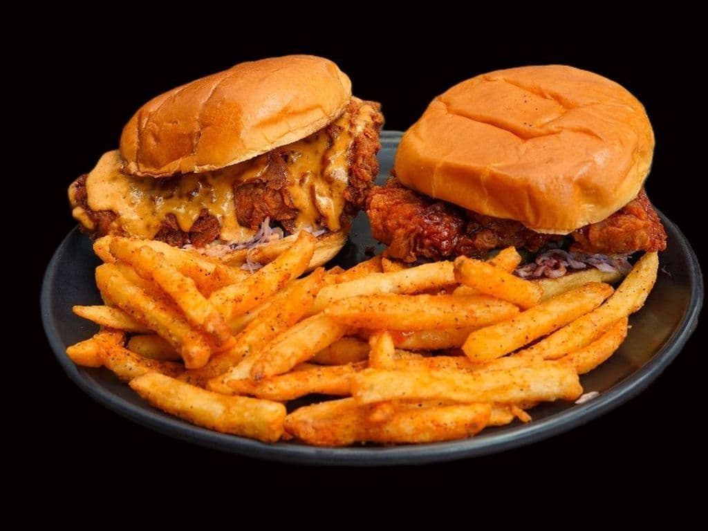 2 x D's JUMBO SLIDERS + SIDE