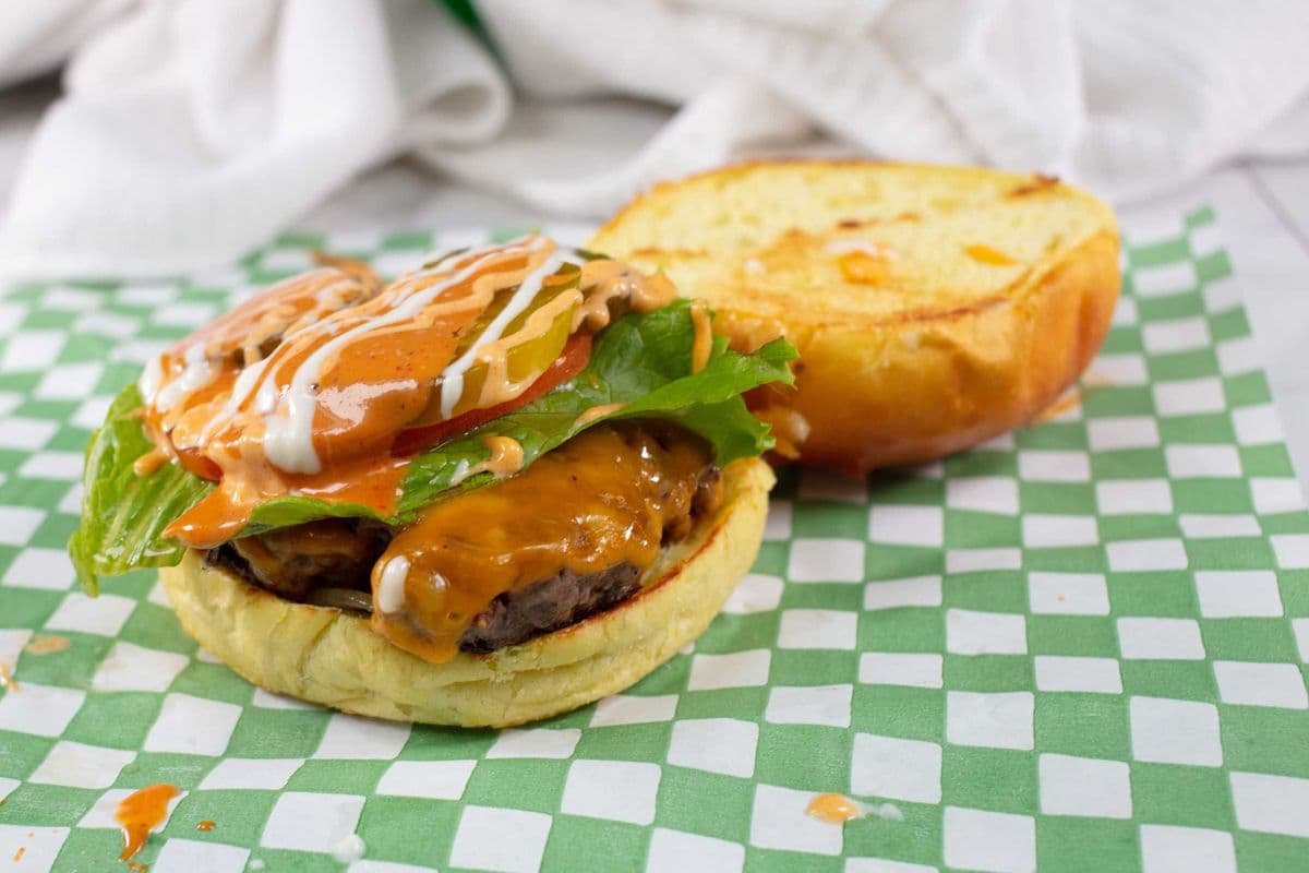 The Basic Single Burger