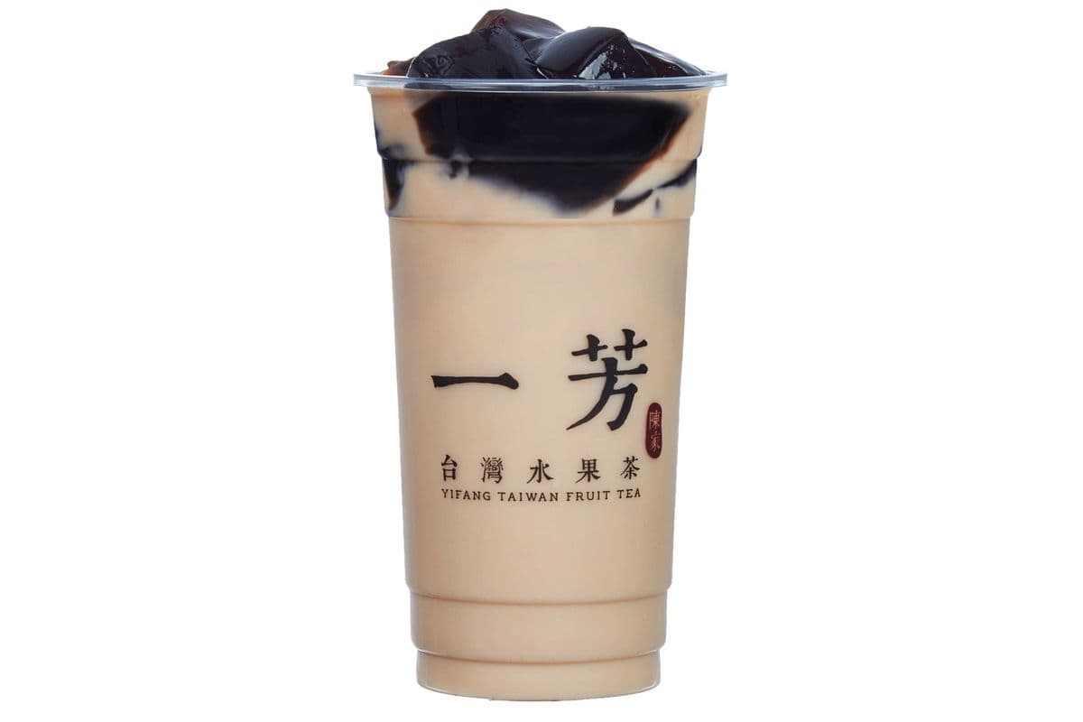 Coffee Jelly Black Tea Latte / 咖啡凍鮮奶茶