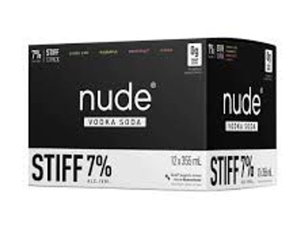Nude Stiff 7% Mixer Cans (12 ct)