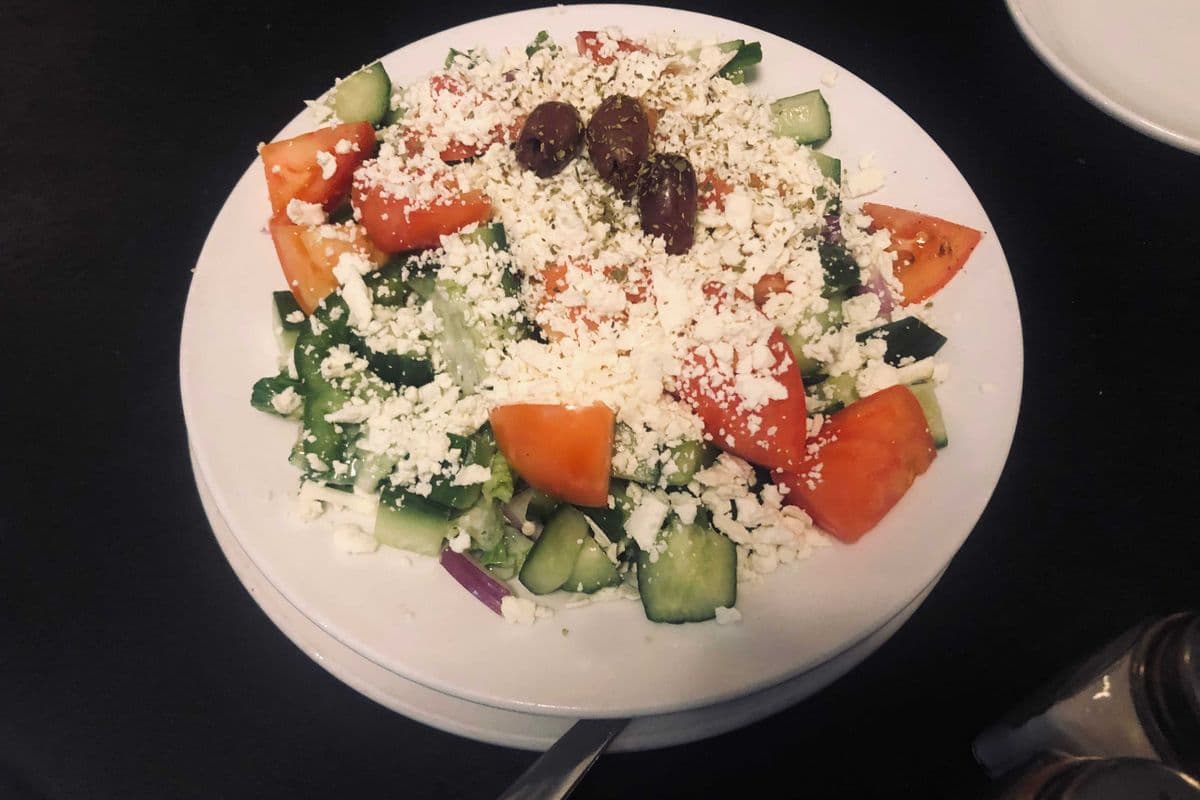 Small Greek Caesar Salad