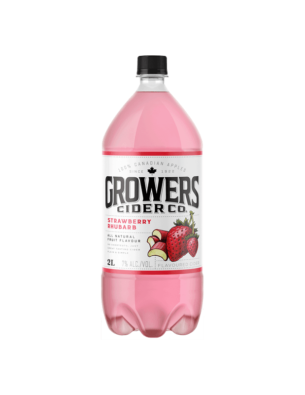 Growers Strawberry Rhubarb (2L)