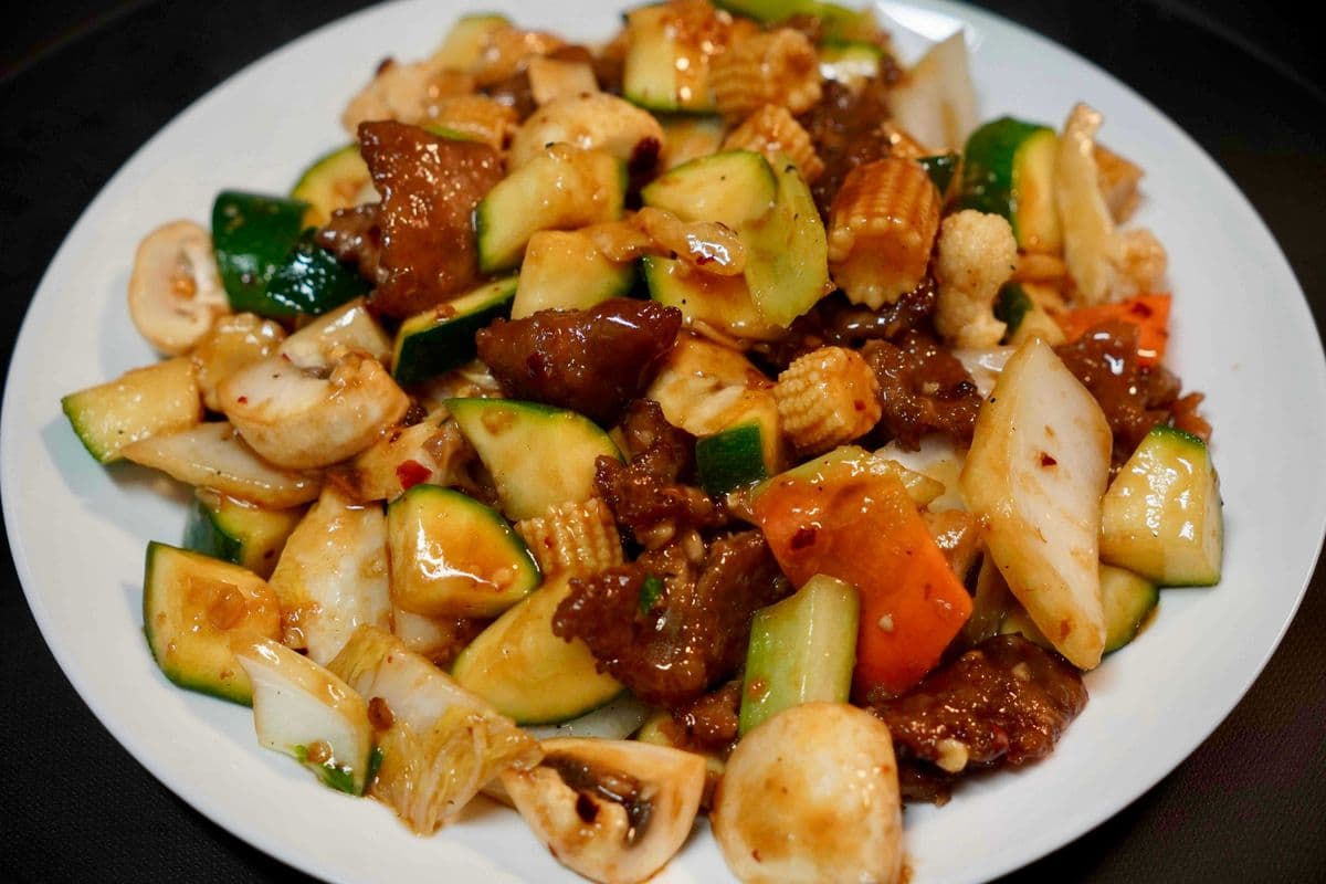 E. Hunan Style Beef (Spicy) 湖南牛肉