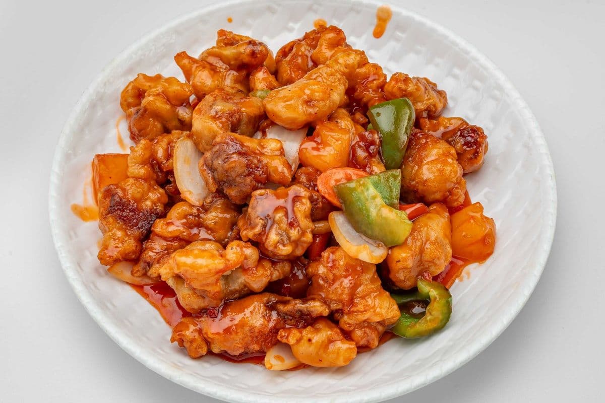 18. Pineapple Sweet & Sour Pork/古老肉