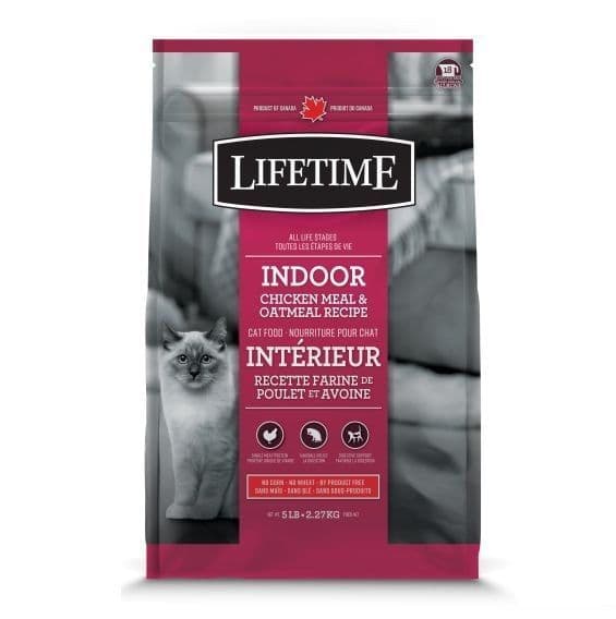 Lifetime All Life Stages Chicken And Oatmeal Indoor Cat