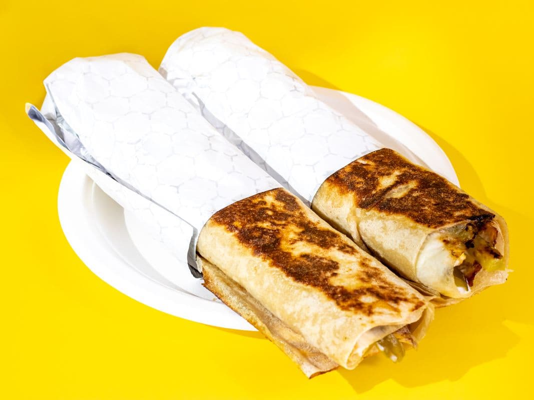 Crispy Saj Wrap