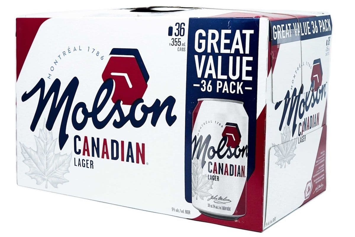 MOLSON CANADIAN (36 x 355ML CANS) (36 x 355ML)