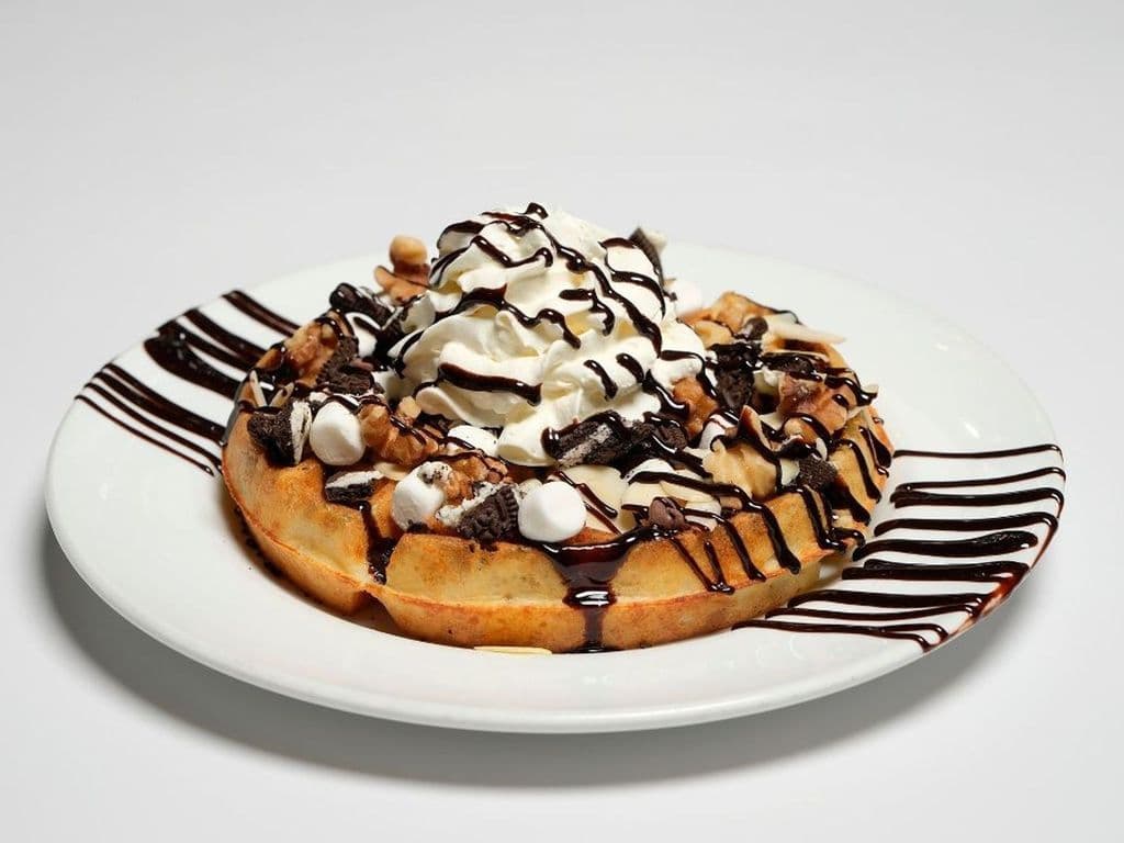 Rocky Road Waffle