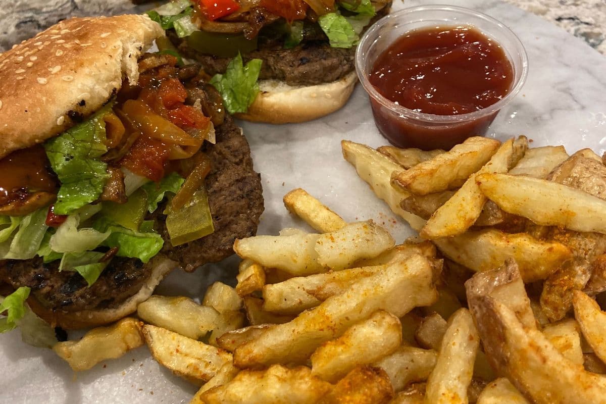 Hamburger Platter