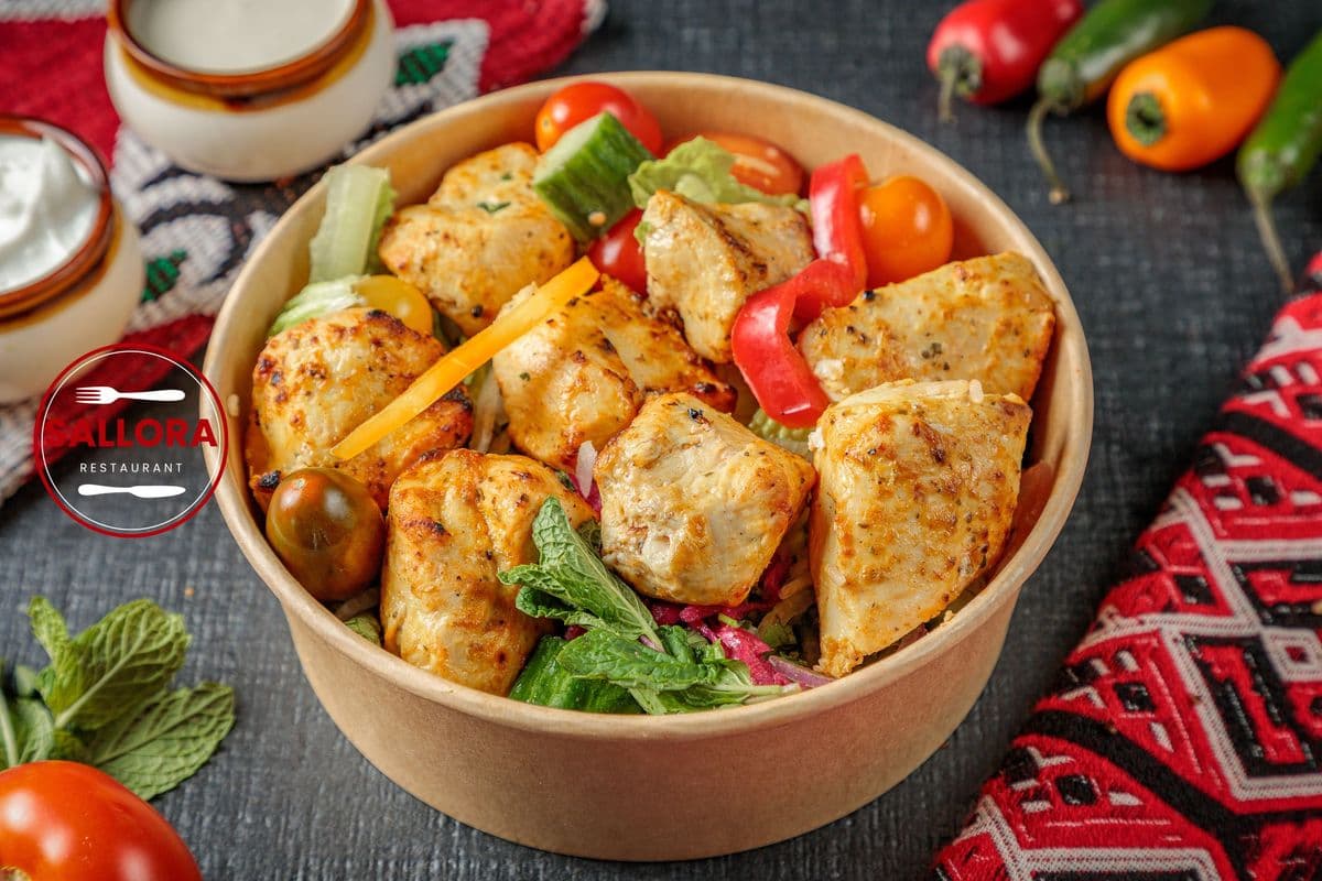 Shish Tawouk Salad Bowl