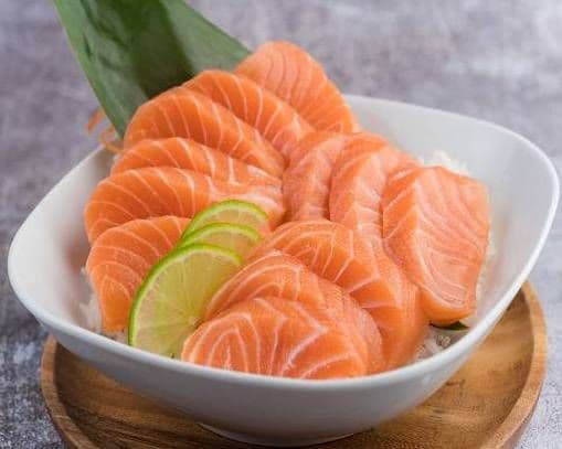 Salmon Sashimi Don (12 pcs)