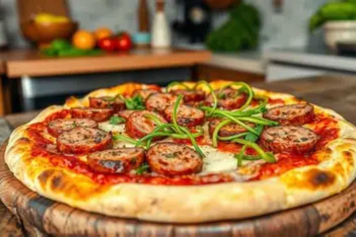 PIZZA SALSICCIA