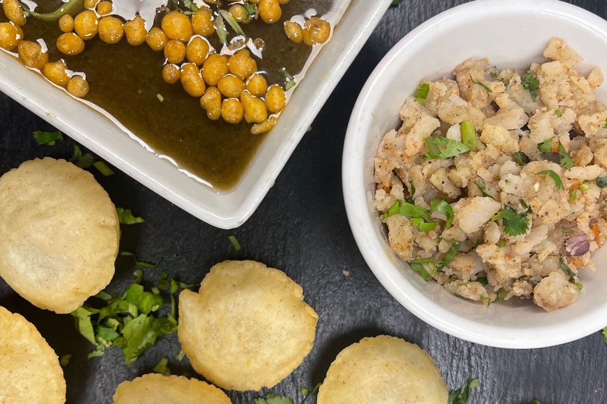 Pani Puri (Golgappa) (12 pcs)