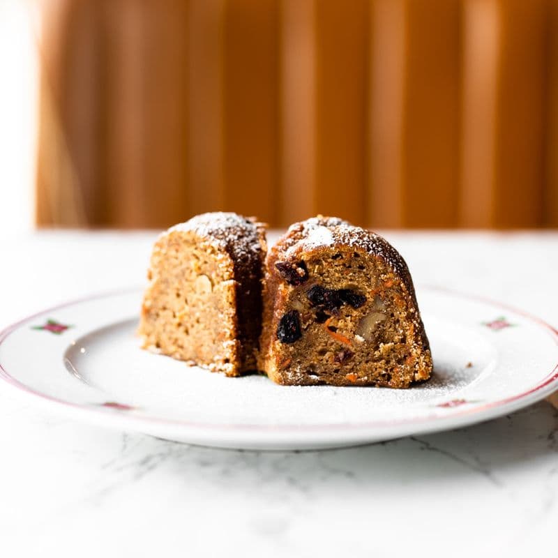 Cranberry and Walnut Carrot Cake