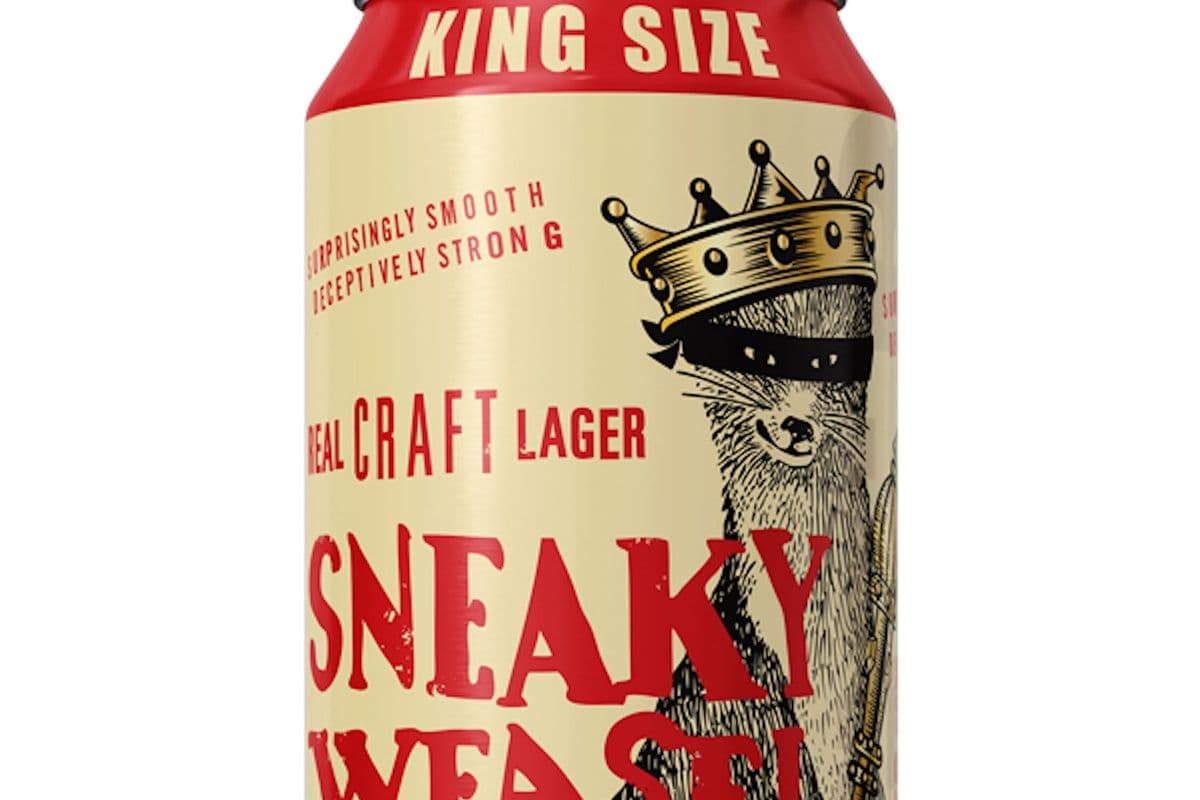 SNEAKY WEASEL TALL CAN 473ML BEER (1 x 473ML)