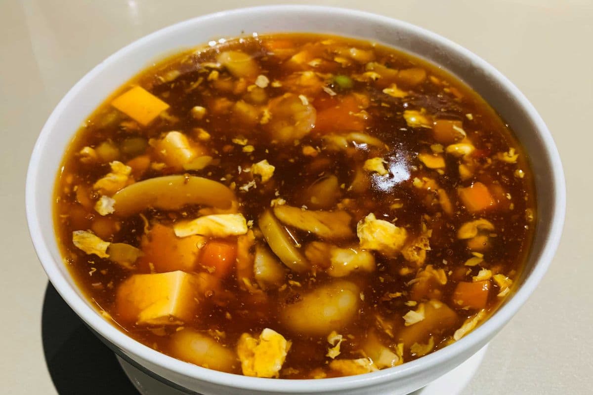 Manchow Soup (Chicken & Shrimp)