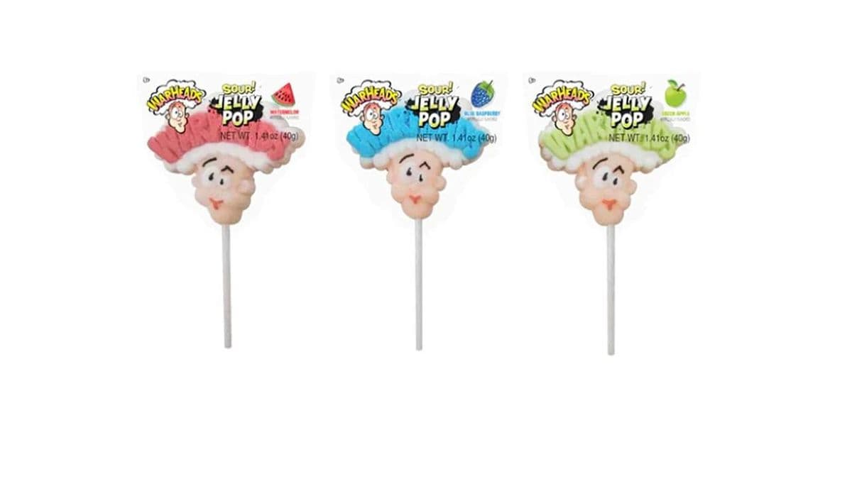 Warheads Sour Jelly Pop - CHINA