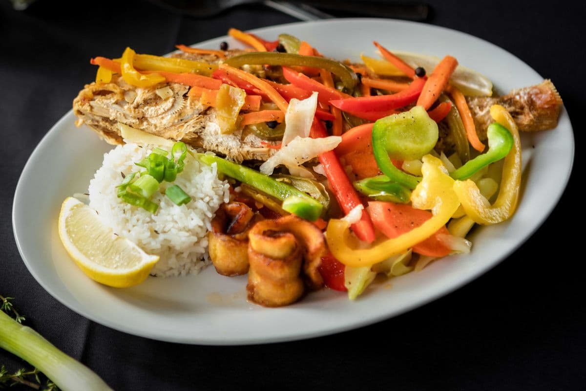 Snapper Fish Dinner