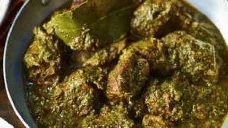 Lamb Saag ($2 More) Rice or Naan (LUNCH SIZE)