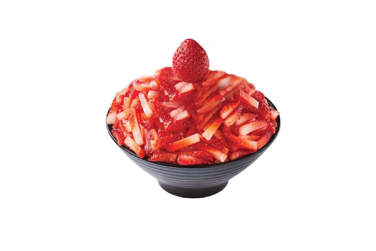 8. Strawberry Bingsu