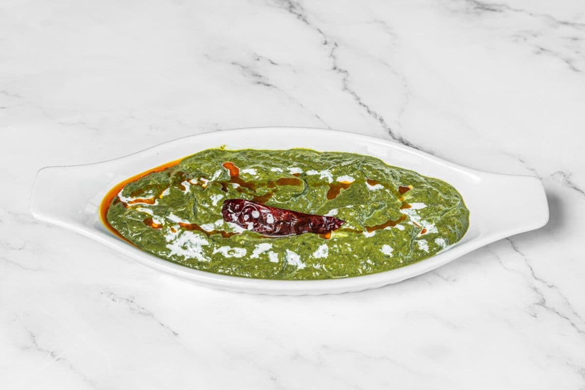 Palak (Spinach) Paneer (Gluten-Friendly) (House Special)