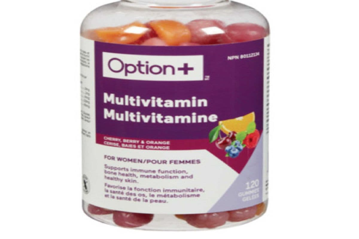 OPTION+ MULTIVITAMINS AND MINERALS MIXED BERRY AND ORANGE 50+ WOMEN GUMMIES 120 PACK (120 GUMMIES)