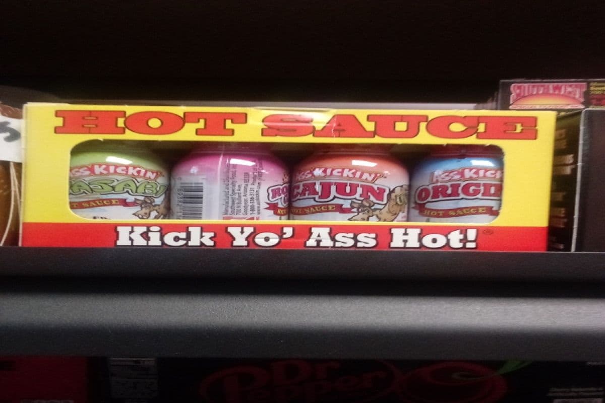 Hot Sauce: Kick Yo Ass (4 Mini Bottles)