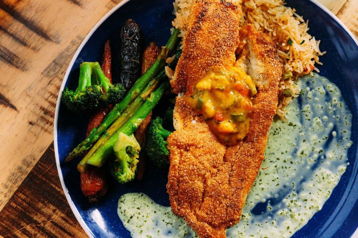 Blackened Haddock