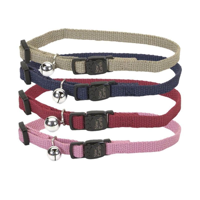 Coastal Pet New Earth Soy Adjustable Breakaway Cat Collar - Assorted Colours