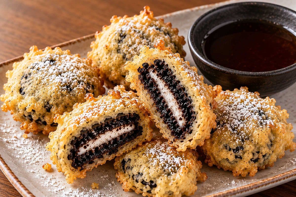 Deep Fried Oreo Tempura