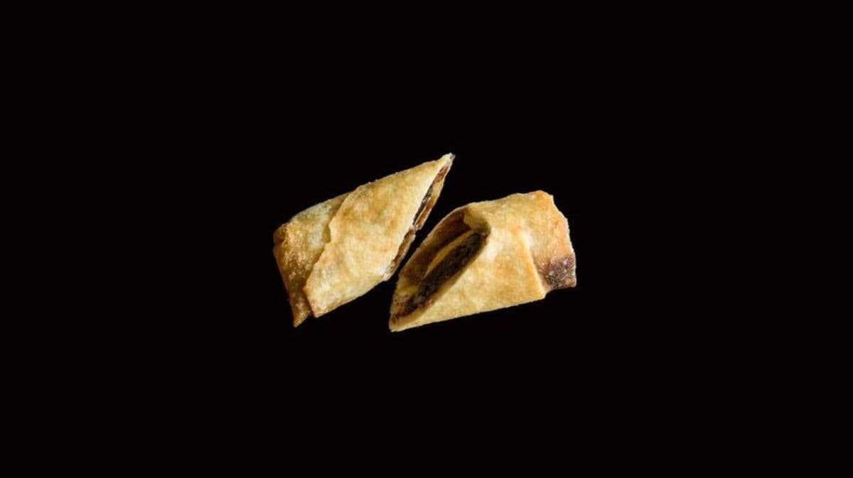 Nanaimo Bar Spring Roll