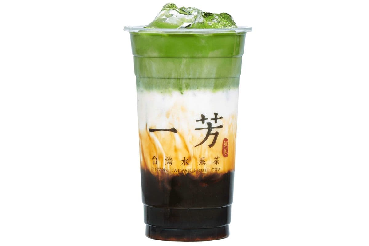 Brown Sugar Soft Pearl Matcha Latte / 黑糖粉圓抹茶鮮奶