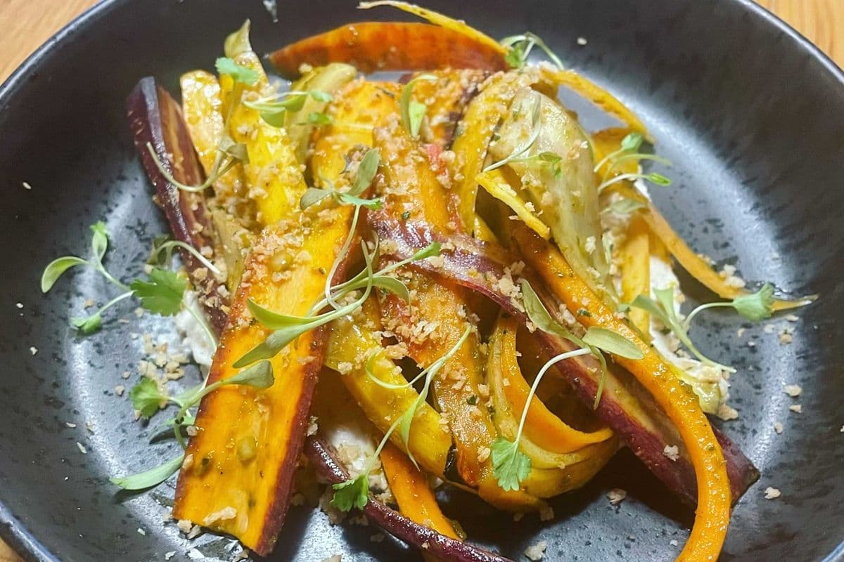 Smoked Ricotta and Carrot Salad
